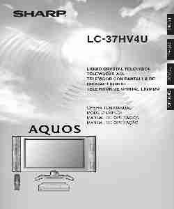 Sharp Flat Panel Television LC 37HV4U-page_pdf